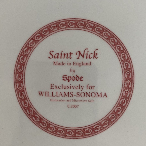 Set of 7 Saint Nick salad plates. NWT - Picture 2 of 3